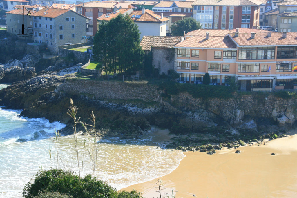 Vista de la playa desde el apartamento